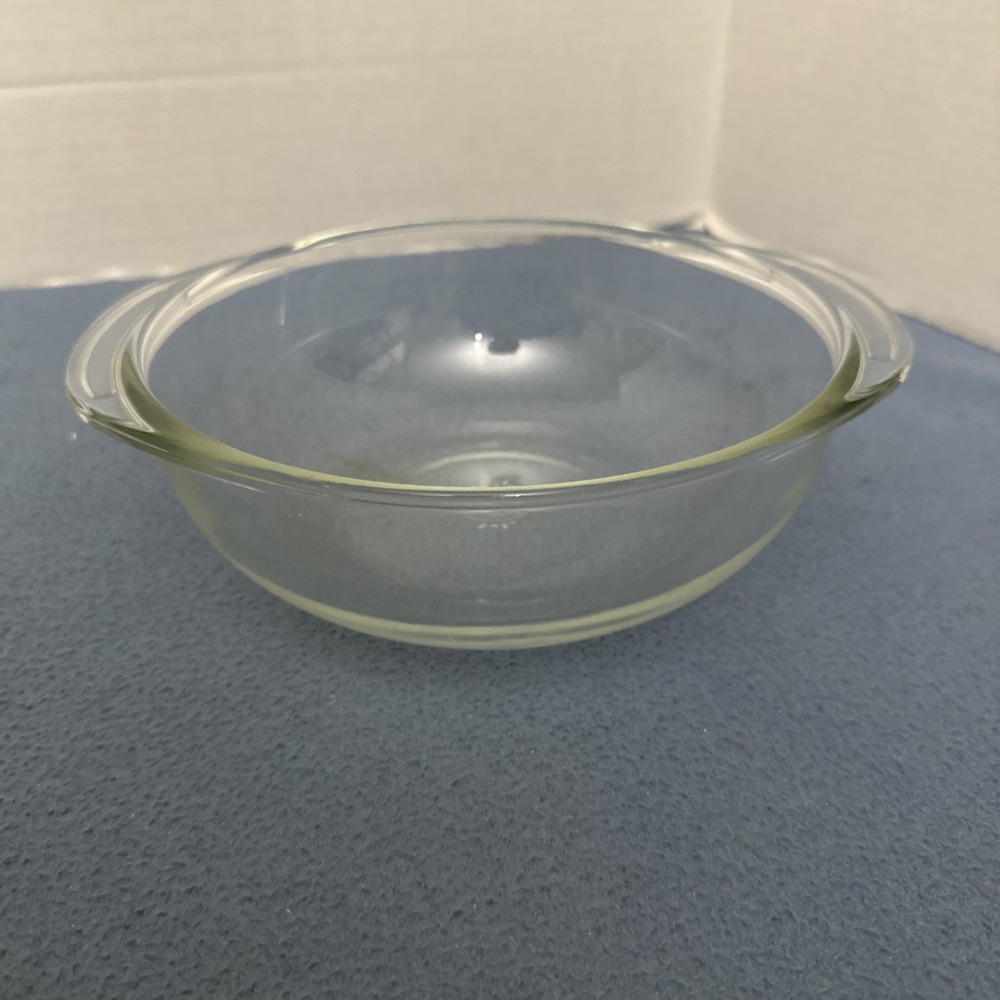 Vintage PYREX #023 Clear Glass 1 1/2 QT Casserole with Handles - No Lid